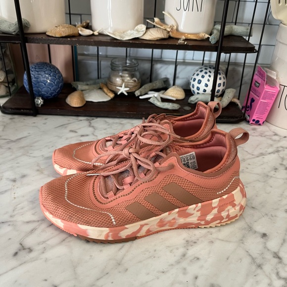 Adidas Women's Coral Cloudfoam Sneakers - Picture 3 of 6